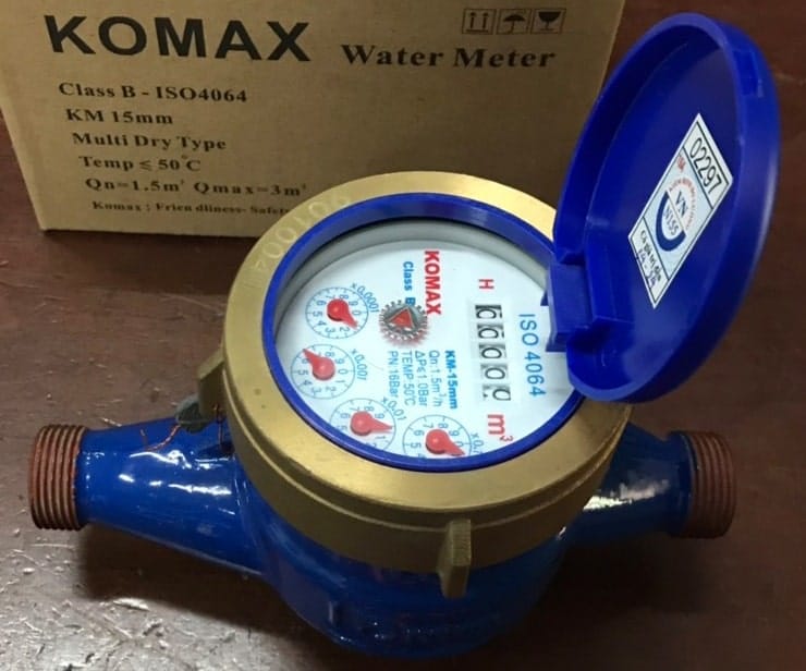 dong-ho-do-lưu-luong-nuoc-sach-Komax